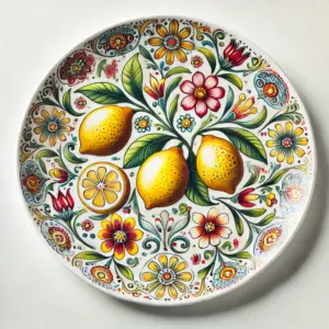 Piatto ceramica